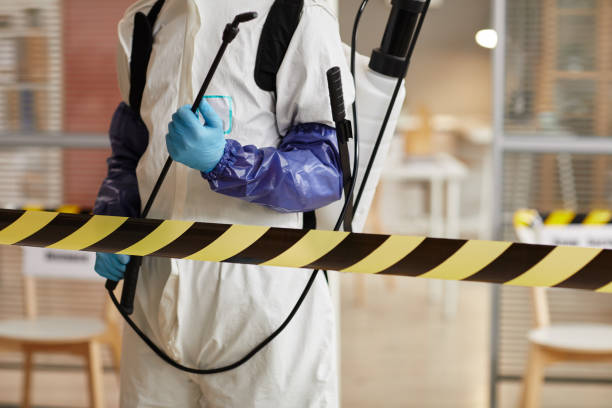 Professional Infectious Disease Decontamination technician working in Attica, MI